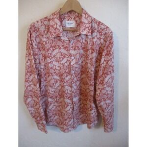 Tunevuse Regular Fit Paisley Long Sleeve Size Large